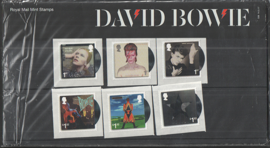 (image for) 2017 David Bowie Royal Mail Presentation Pack 538